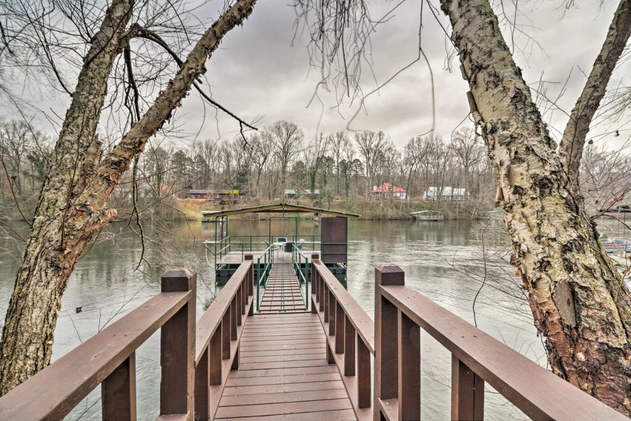 Cozy Heber Springs Cabin With Deck And Dock! Exteriör bild