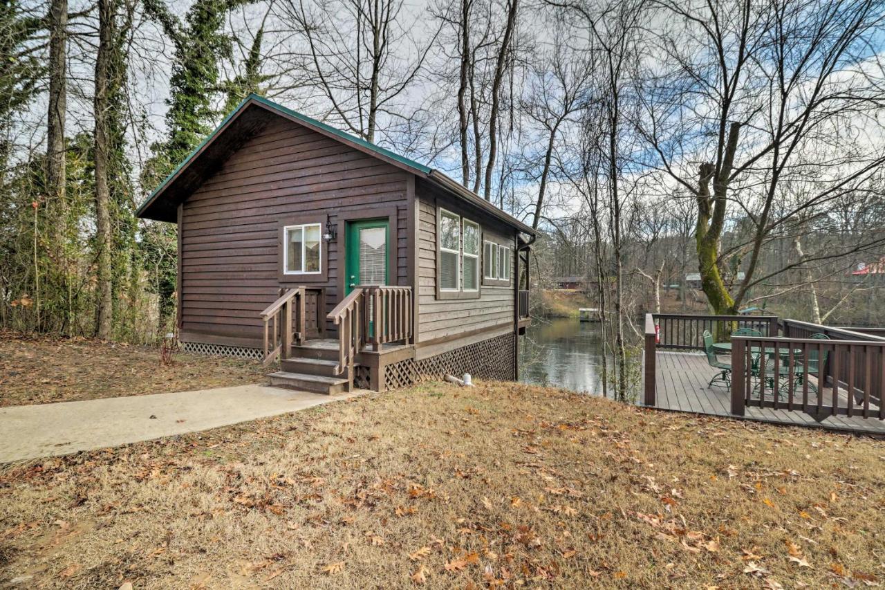 Cozy Heber Springs Cabin With Deck And Dock! Exteriör bild