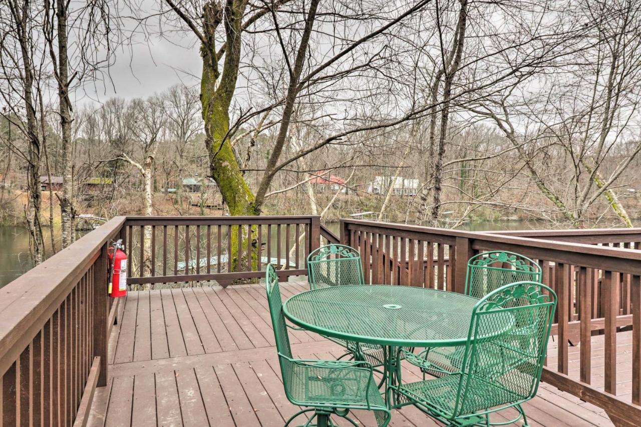 Cozy Heber Springs Cabin With Deck And Dock! Exteriör bild
