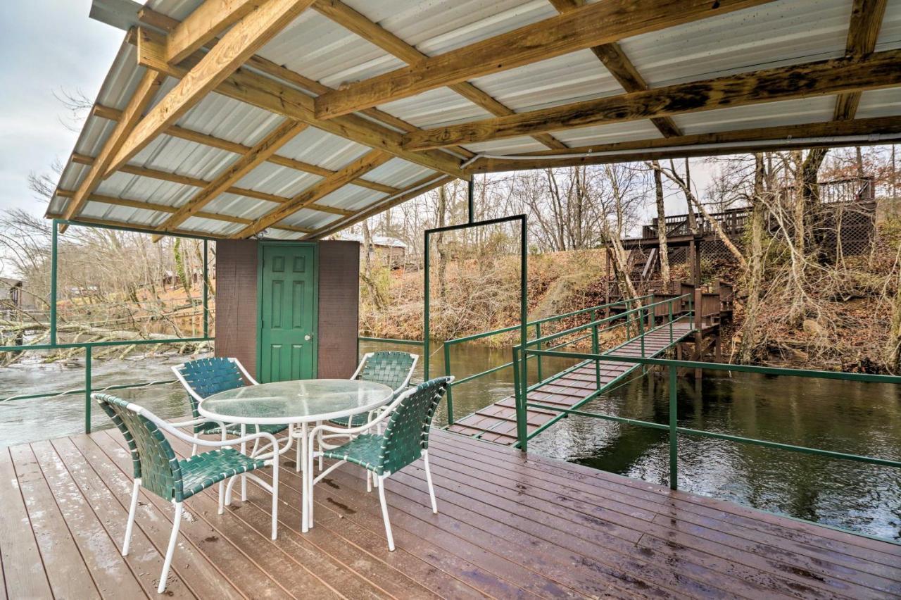Cozy Heber Springs Cabin With Deck And Dock! Exteriör bild